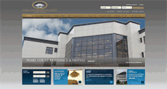 Desktop Screenshot of pearlcourthotel.com